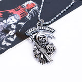 Sons of Anarchy Pendant Necklace Skeleton