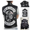 Sons Of Anarchy Embroidery Leather Jacket