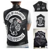 Sons Of Anarchy Embroidery Leather Jacket