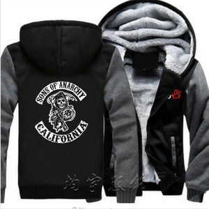 Sons of Anarchy California Sweathershirts