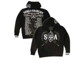 Sons of Anarchy  Zipper Hoodie