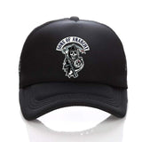 Sons of Anarchy Symbol Black Mesh Cap