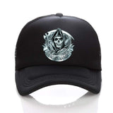 Sons of Anarchy Symbol Black Mesh Cap